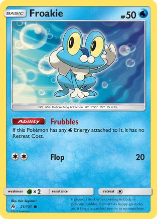 Froakie (021/131) [SM  Forbidden Light] - Common