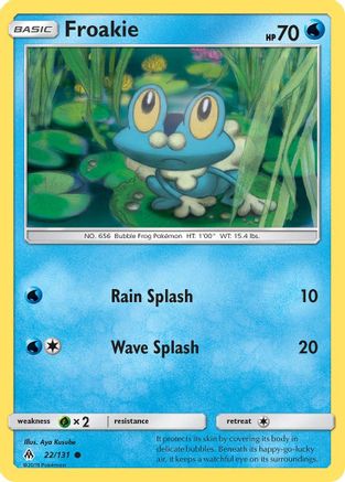 Froakie (022/131) [SM  Forbidden Light] Reverse Holofoil - Common