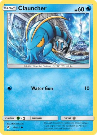 Clauncher (25/131) [SM  Forbidden Light] - Common