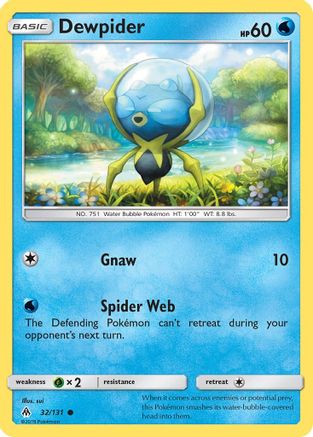 Dewpider (32/131) [SM  Forbidden Light] - Common