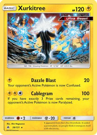 Xurkitree (039/131) [SM  Forbidden Light] - Rare