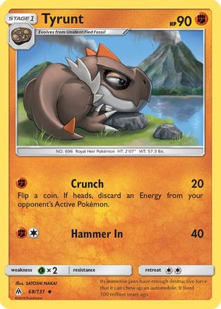 Tyrunt (068/131) [SM  Forbidden Light] - Uncommon