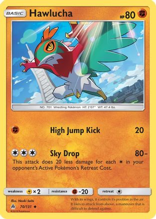 Hawlucha (070/131) [SM  Forbidden Light] - Uncommon