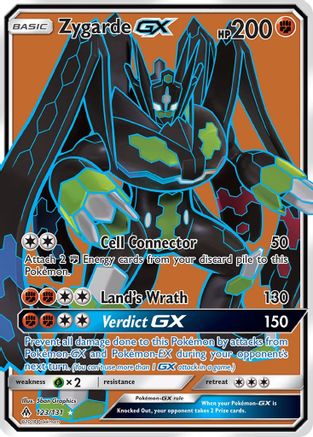 Zygarde GX (Full Art) (123/131) [SM  Forbidden Light] Holofoil - Ultra Rare
