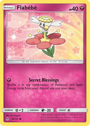 Flabebe (084/131) [SM  Forbidden Light] - Common
