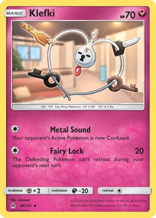 Klefki (089/131) [SM  Forbidden Light] - Uncommon