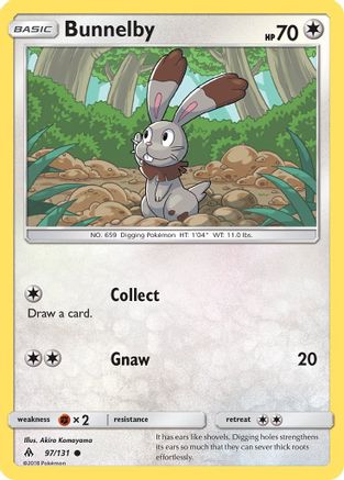 Bunnelby (097/131) [SM  Forbidden Light] - Common