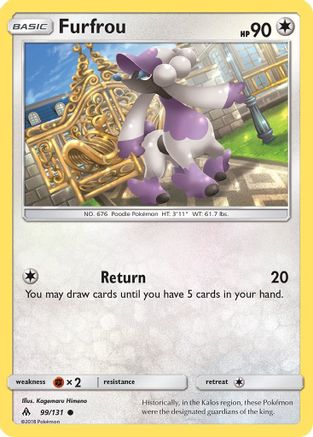 Furfrou (099/131) [SM  Forbidden Light] - Common