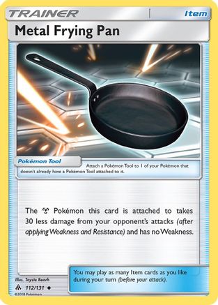 Metal Frying Pan (112/131) [SM  Forbidden Light] - Uncommon
