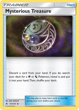 Mysterious Treasure (113/131) [SM  Forbidden Light] - Uncommon