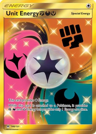 Unit Energy FDY (Secret) (146/131) [SM  Forbidden Light] Holofoil - Secret Rare