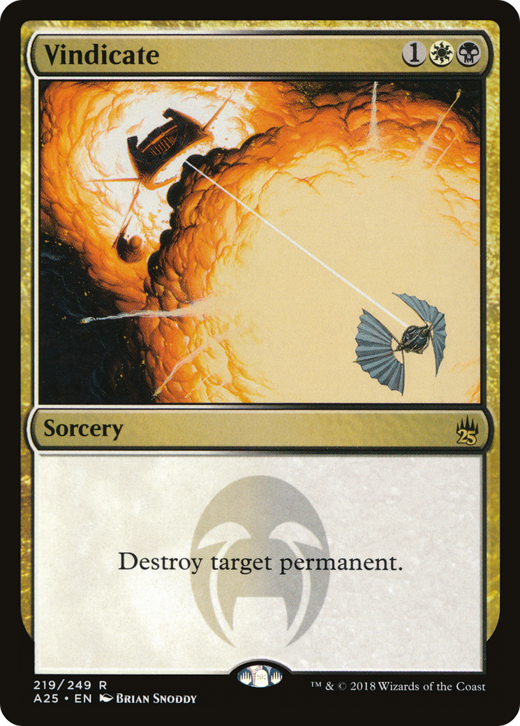 Vindicate (A25-219) [Masters 25] Foil