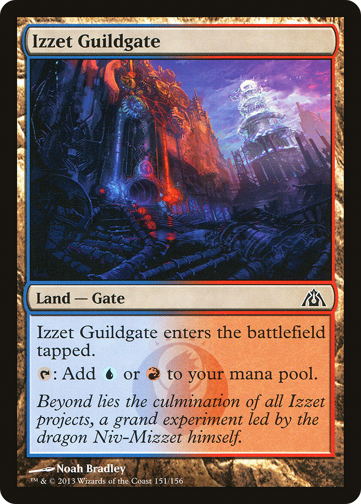 Izzet Guildgate (DGM-151) [Dragon's Maze] Foil