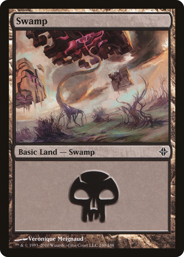 Swamp (ROE-240) [Rise of the Eldrazi] Foil
