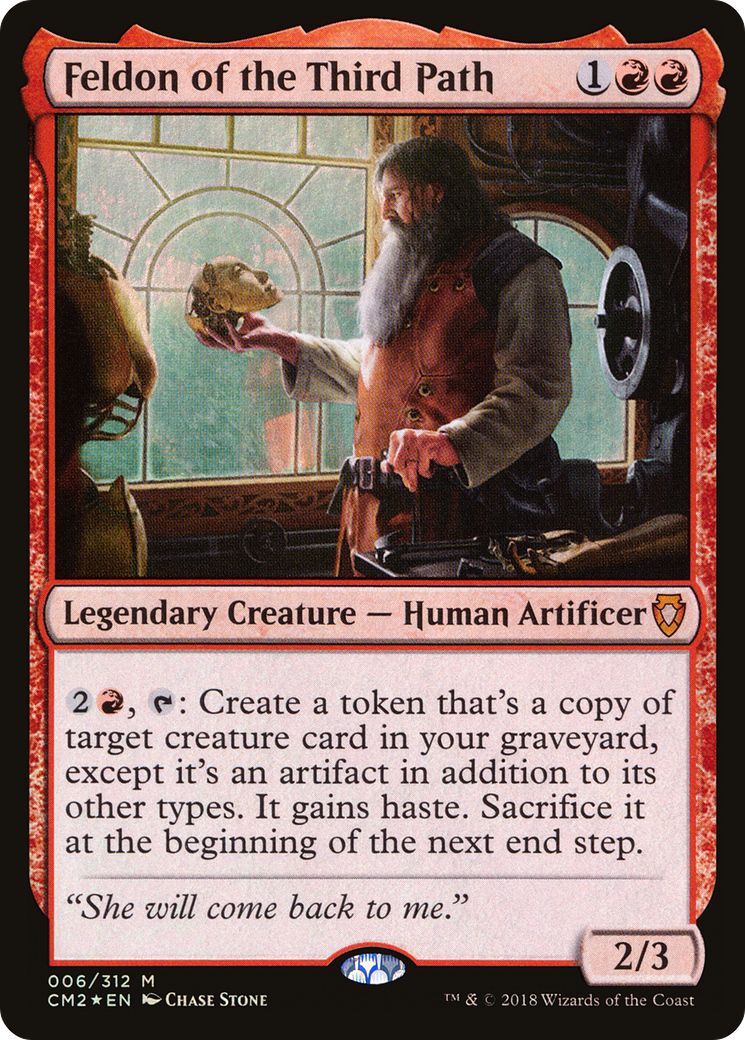 Feldon of the Third Path (CM2-006) [Commander Anthology Volume II] Foil