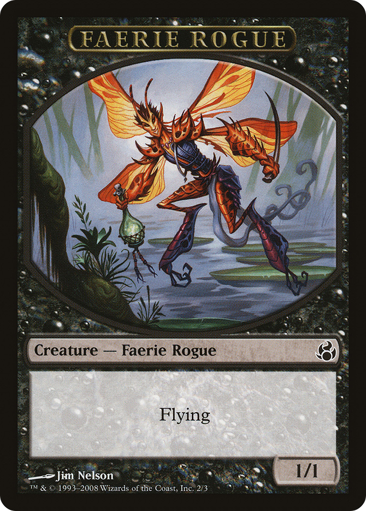 Faerie Rogue Token (MOR-002) [Morningtide Tokens]