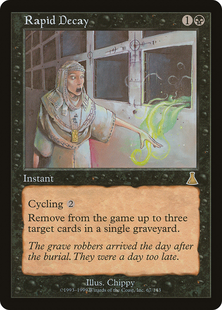 Rapid Decay (UDS-067) [Urza's Destiny]