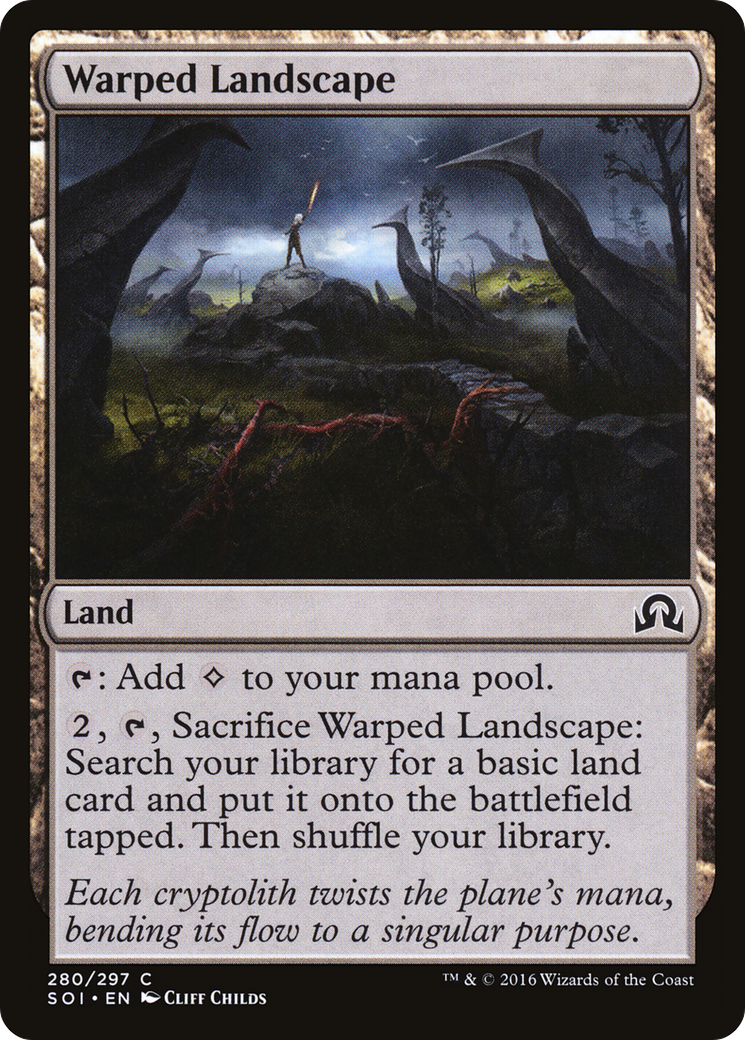 Warped Landscape (SOI-280) [Shadows over Innistrad] Foil
