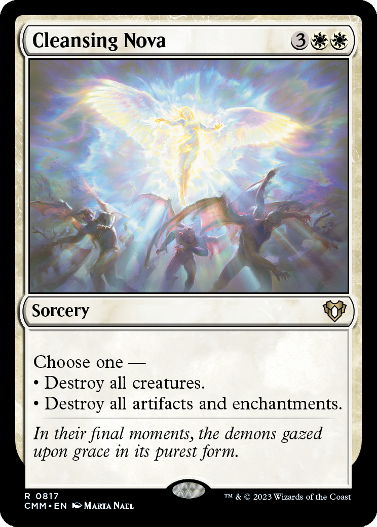 Cleansing Nova (CMM-817) [Commander Masters]