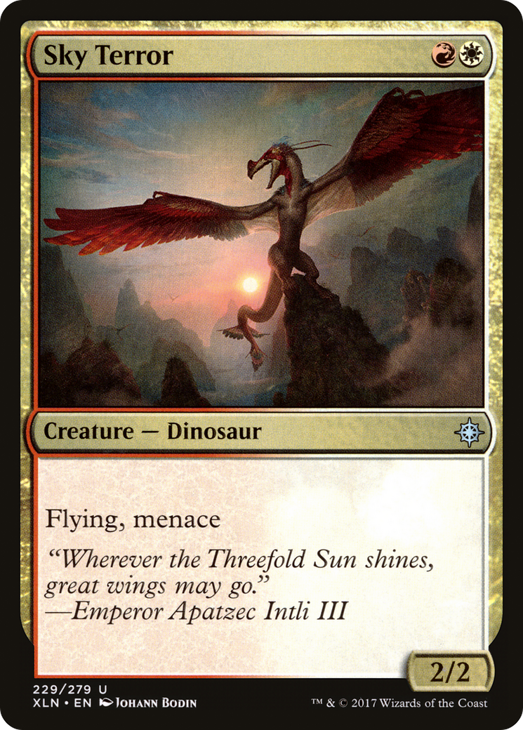 Sky Terror (XLN-229) [Ixalan] Foil
