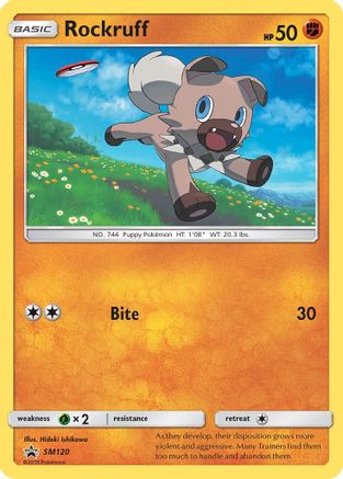 Rockruff - SM120 (SM120/248) [SM Promos] Holofoil - Promo