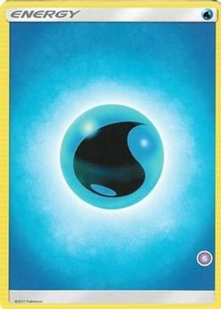 Water Energy (6) [SM Trainer Kit Alolan Sandslash & Alolan Ninetales] - Common