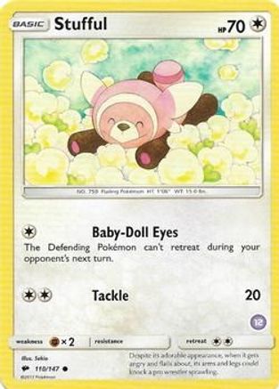 Stufful (12) (110) [SM Trainer Kit Alolan Sandslash & Alolan Ninetales] - Common