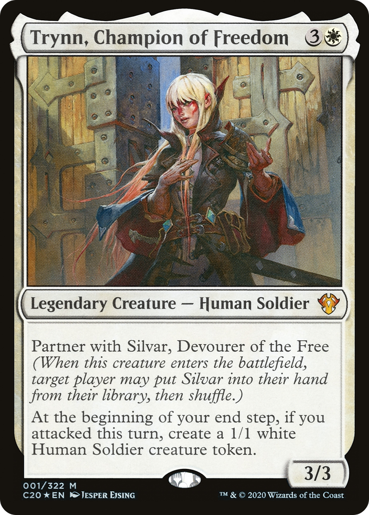 Trynn, Champion of Freedom (C20-001) [Commander 2020] Foil