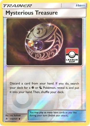 Mysterious Treasure (League Cup) (113/131) [League & Championship Cards] Reverse Holofoil - Promo