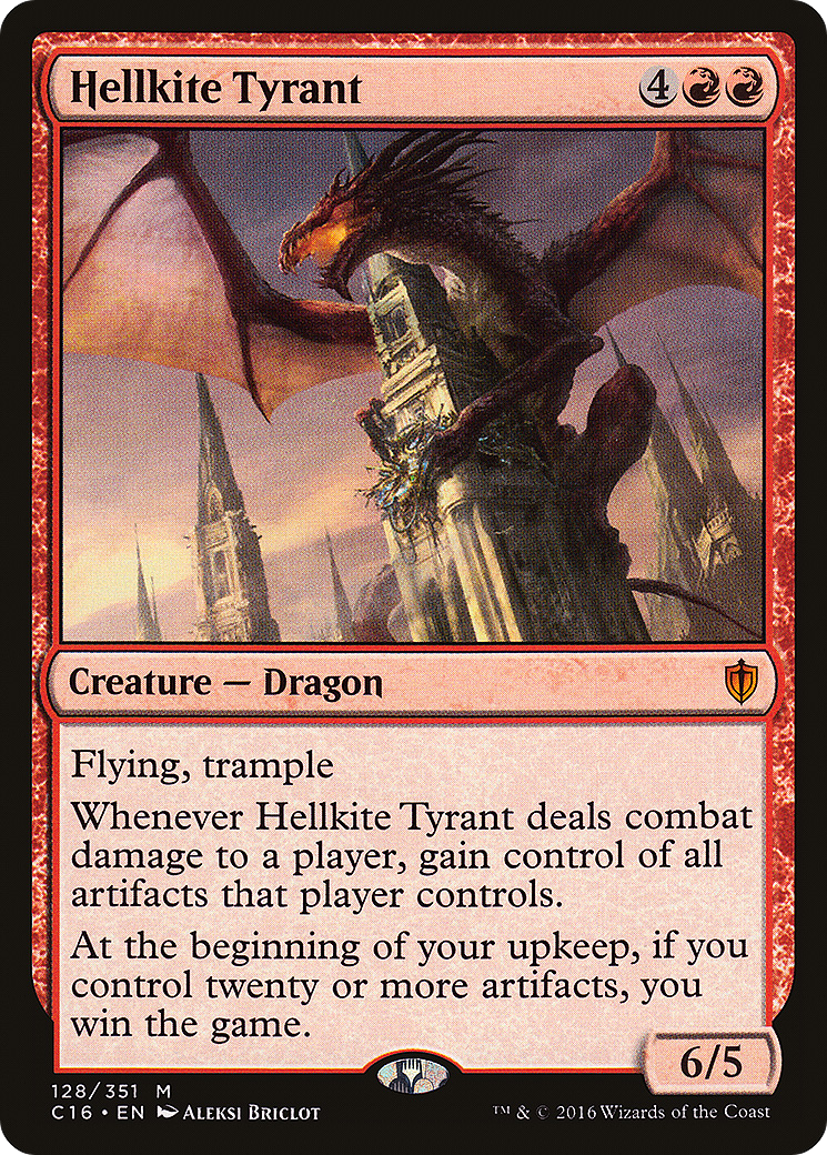Hellkite Tyrant (C16-128) [Commander 2016]