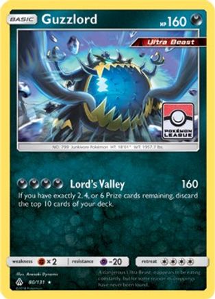 Guzzlord (Pokemon League) (080/131) [League & Championship Cards] Reverse Holofoil - Promo