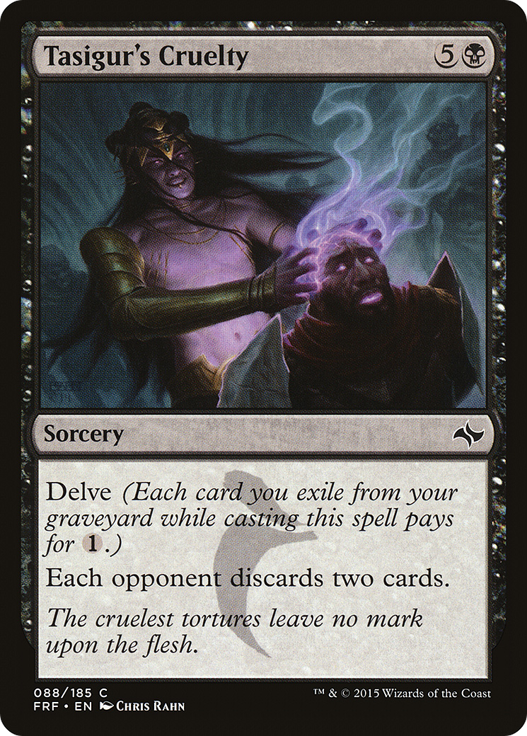Tasigur's Cruelty (FRF-088) [Fate Reforged]