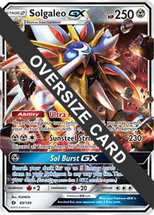 Solgaleo GX (89/149) [Jumbo Cards] Holofoil - Promo