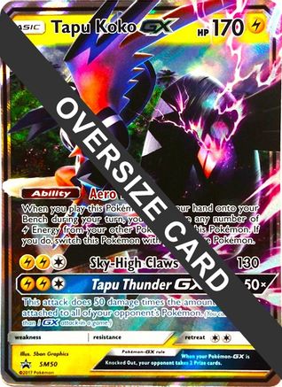 Tapu Koko GX - SM50 (SM50) [Jumbo Cards] Holofoil - Promo