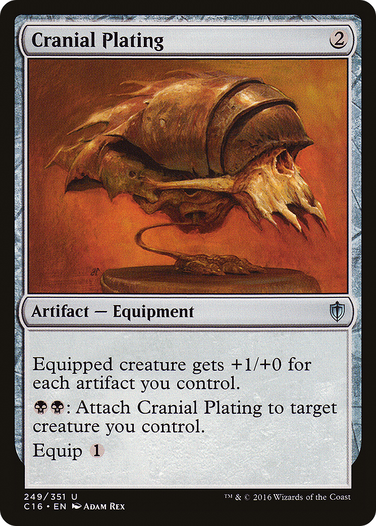 Cranial Plating (C16-249) [Commander 2016]