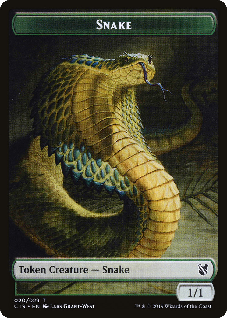 Snake (TC19-020) [Commander 2019 Tokens]