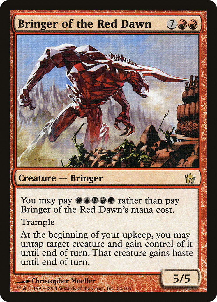 Bringer of the Red Dawn (5DN-062) [Fifth Dawn]