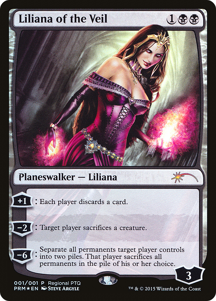 Liliana of the Veil (PTP-001) [Pro Tour Promos] Foil