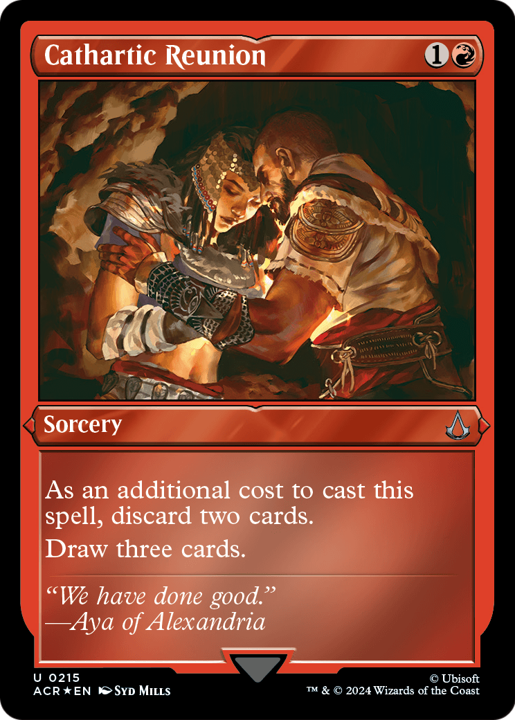 Cathartic Reunion (Foil Etched) (ACR-215) [Assassin's Creed] Foil