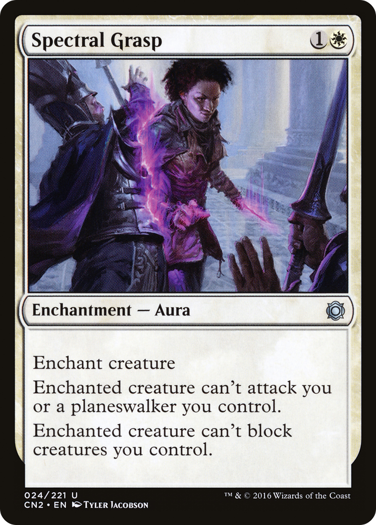 Spectral Grasp (CN2-024) [Conspiracy: Take the Crown]