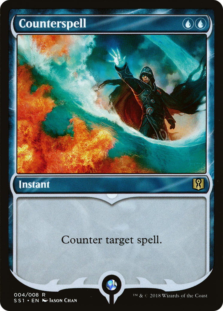 Counterspell (SS1-004) [Signature Spellbook: Jace] Foil