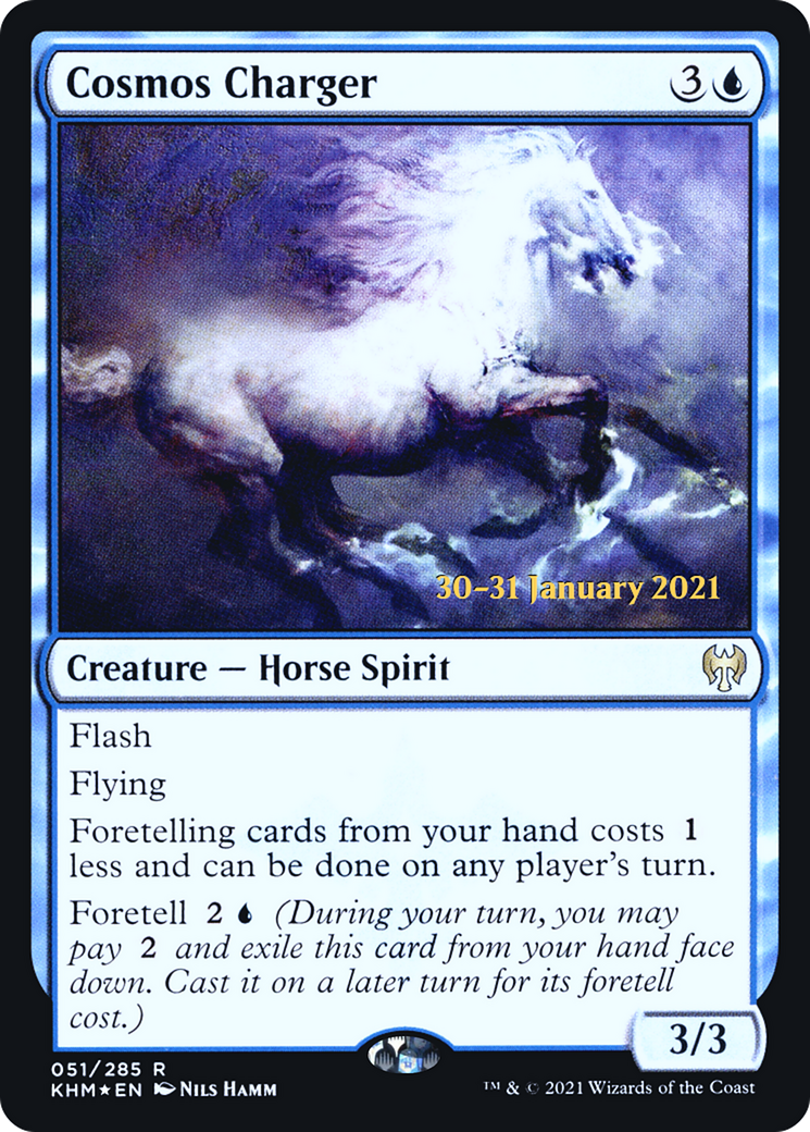 Cosmos Charger (PRE-51S) [Kaldheim Promos] Foil