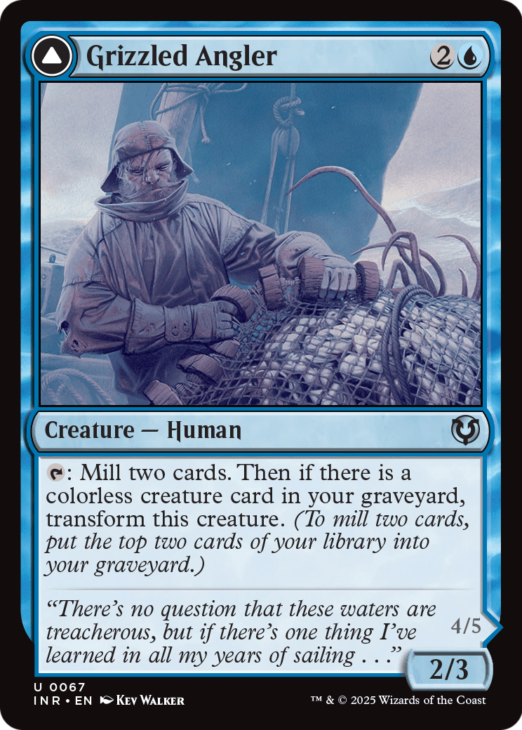Grizzled Angler (INR-067) [Innistrad Remastered]