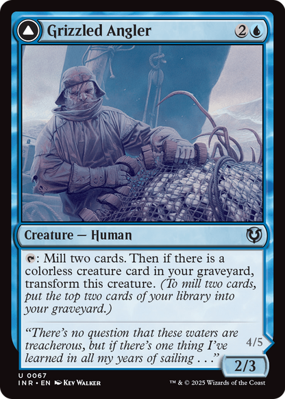 Grizzled Angler (INR-067) [Innistrad Remastered]