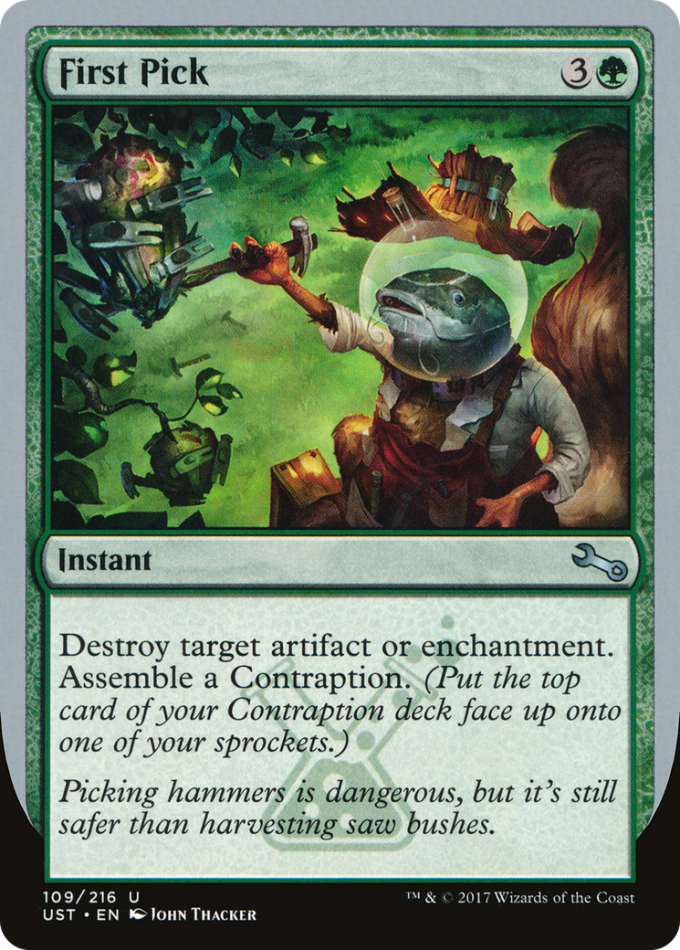 First Pick (UST-109) [Unstable]