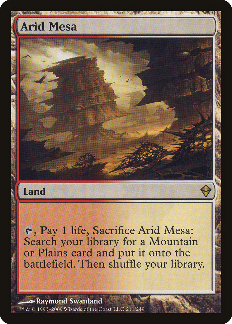 Arid Mesa (ZEN-211) [Zendikar]