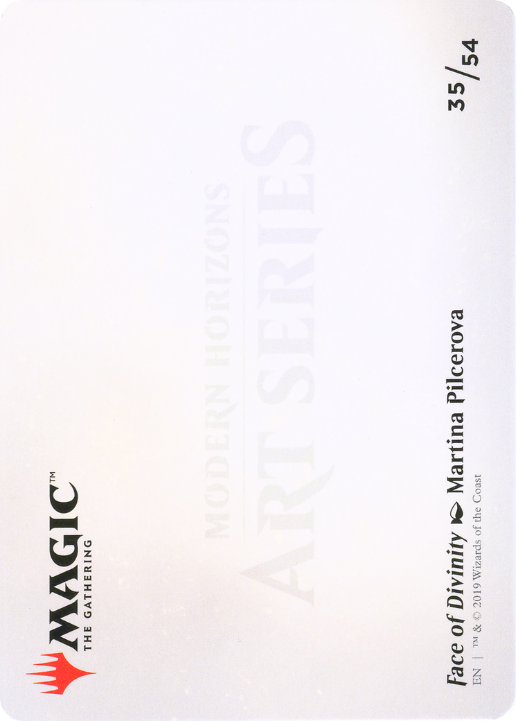 Face of Divinity // Face of Divinity (AMH1-035) (Borderless) [Modern Horizons Art Series]