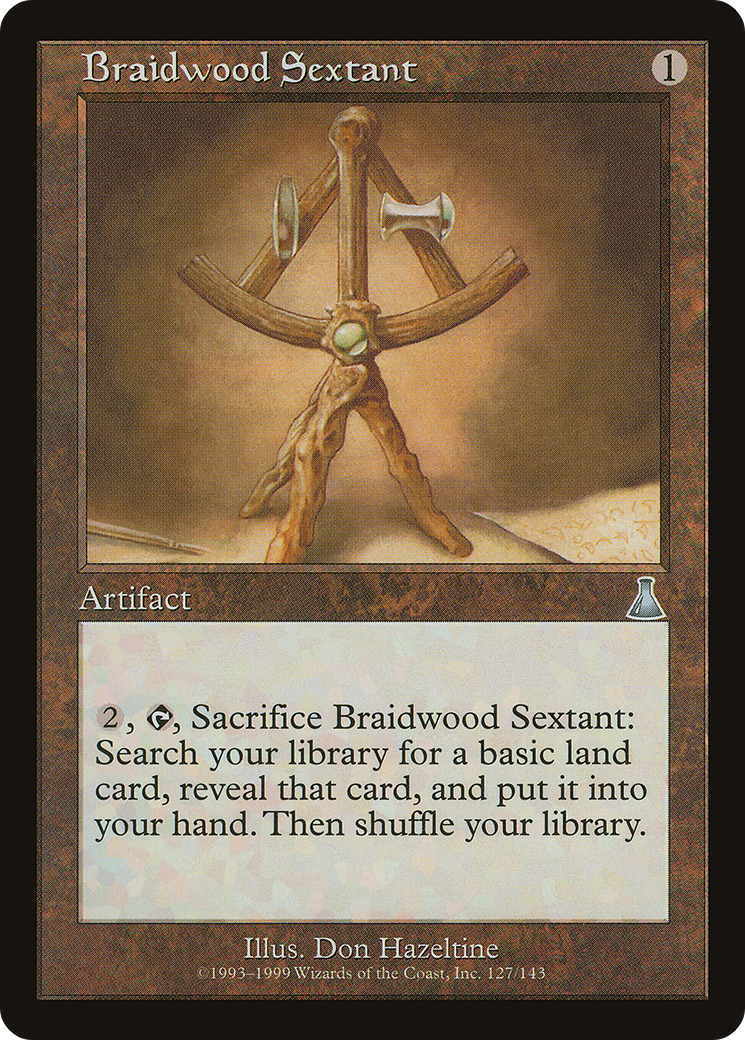 Braidwood Sextant (UDS-127) [Urza's Destiny]
