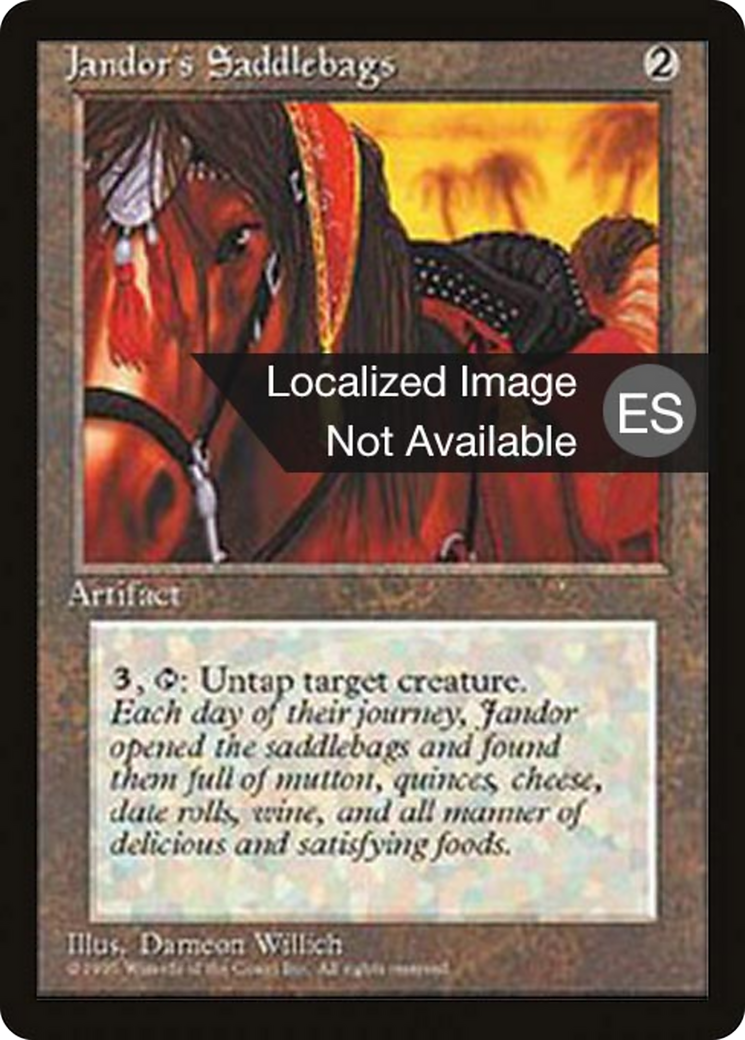 Jandor's Saddlebags [Fourth Edition Foreign Black Border]