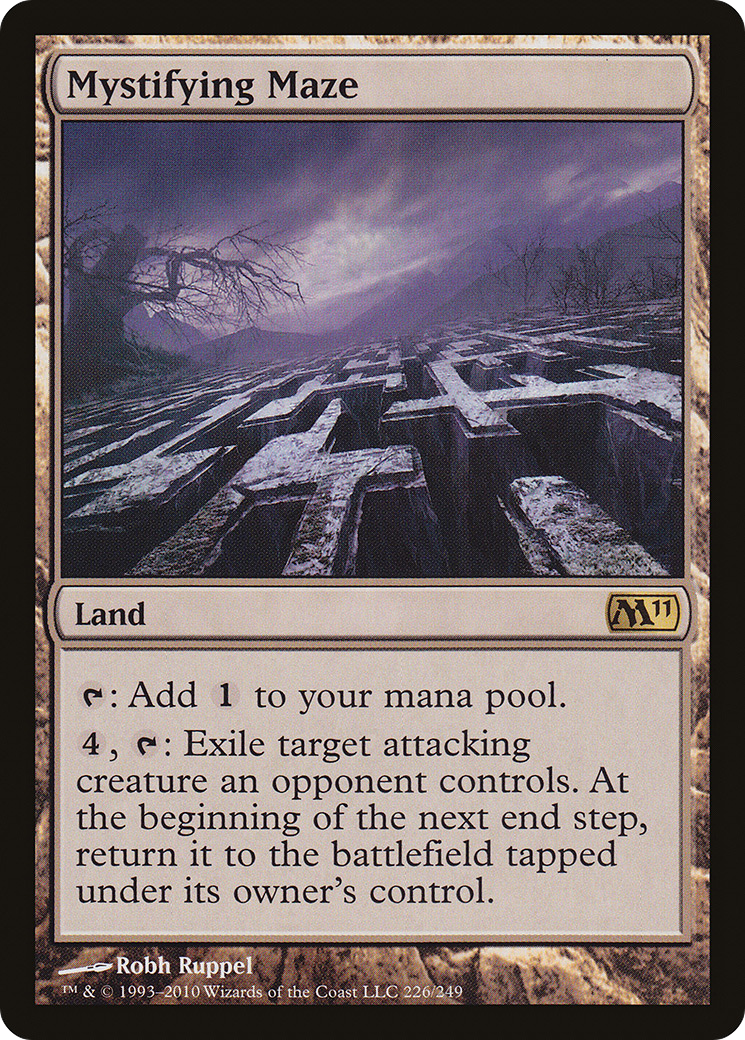 Mystifying Maze (M11-226) [Magic 2011] Foil